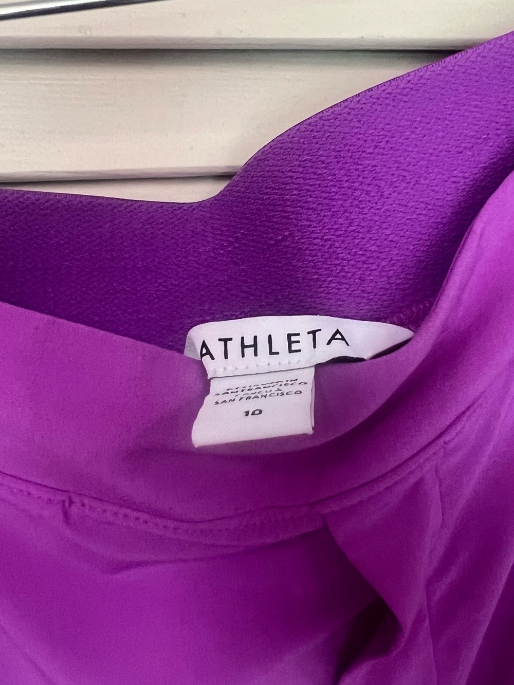 Athleta Bold Purple Performance Track Pants